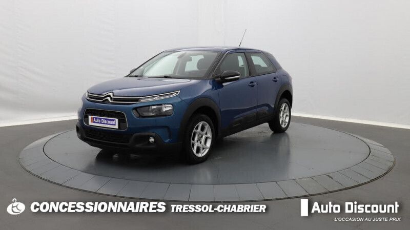 Bleu Utilisé 2019 Citroën C4 Cactus Feel Citadine | 9 989 € - Image 1/4