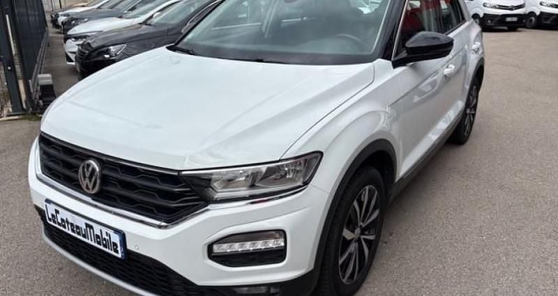 Blanc Utilisé 2020 VW T-Roc LOUNGE SUV | 16 990 € (Prix juste) - Image 1/4