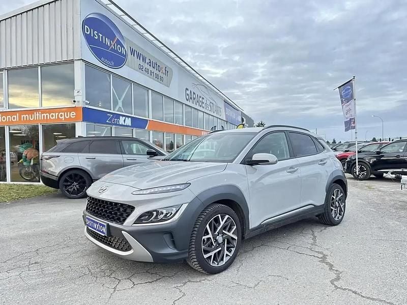 Gris Occasion 2021 Hyundai Kona SUV | 19 980 € (Prix juste) - Image 1/4
