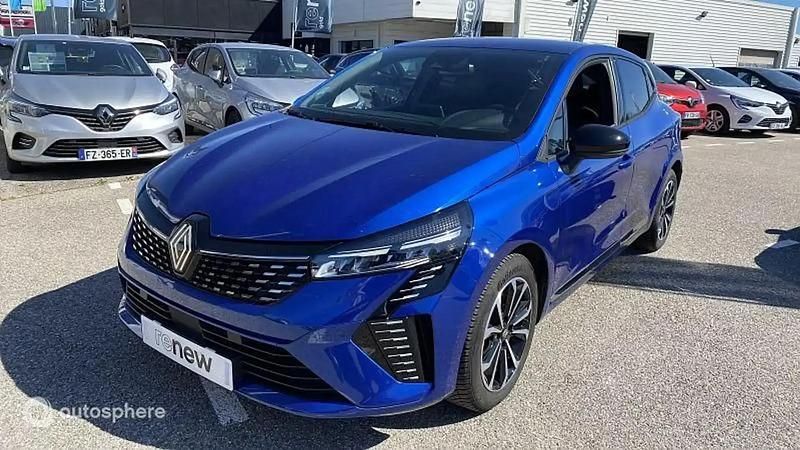 Bleu Utilisé 2024 Renault Clio V Techno Berline | 16 999 € (Prix juste) - Image 1/4