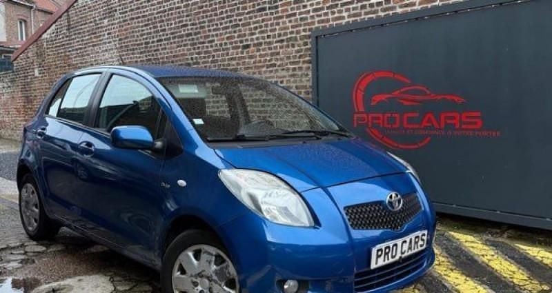 Bleu Occasion 2007 Toyota Yaris Citadine | 4 990 € (Prix juste) - Image 1/4
