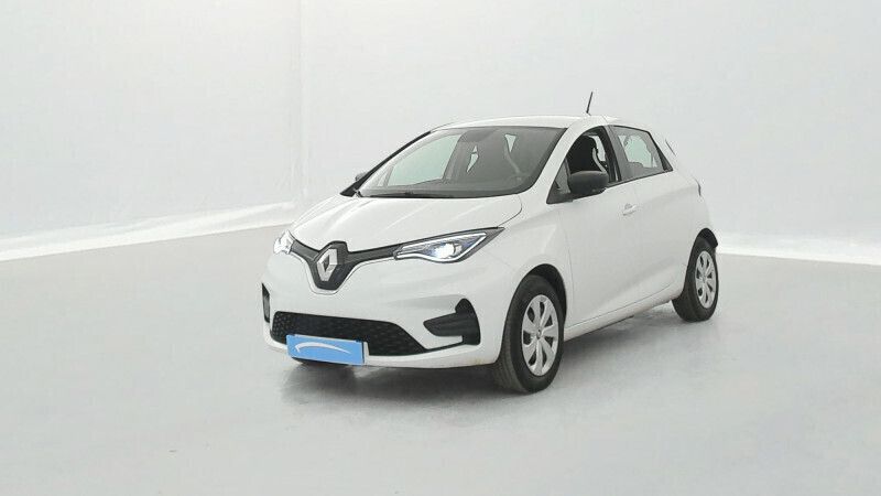 Blanc Utilisé 2022 Renault Zoe Life Citadine | 15 090 € (Bon prix) - Image 1/4