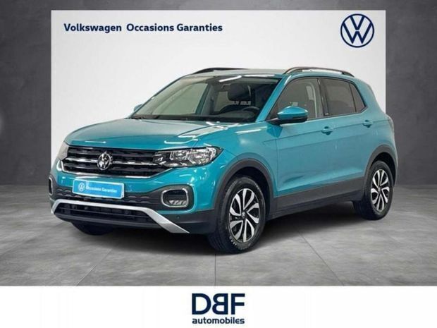 Bleu Utilisé 2022 VW T-Cross Active SUV | 19 999 € (Prix juste) - Image 1/4