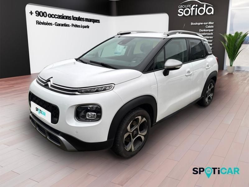 Blanc Utilisé 2019 Citroën C3 Aircross PureTech SUV | 10 990 € (Prix juste) - Image 1/3