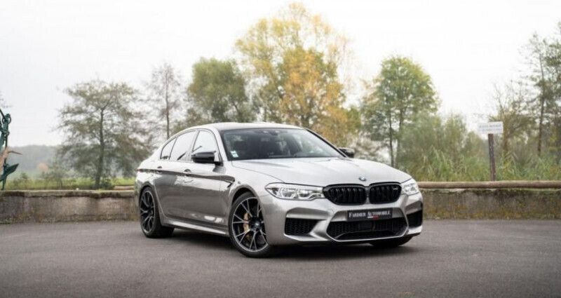 Gris Utilisé 2019 BMW M5 Competition Edition Berline | 79 990 € (Prix cher) - Image 1/4