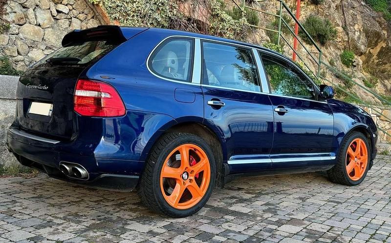 Occasion Porsche Cayenne Turbo 500 ch (367 kW) 2007 Bleu SUV