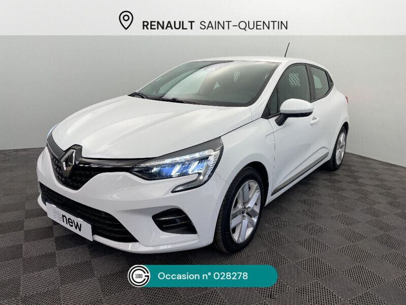 Blanc Utilisé 2021 Renault Clio V Business Citadine | 14 990 € (Super prix) - Image 1/4