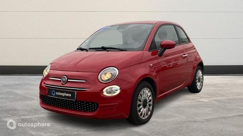 Gris Utilisé 2021 Fiat 500 Lounge Berline | 10 799 € (Prix juste) - Image 1/4