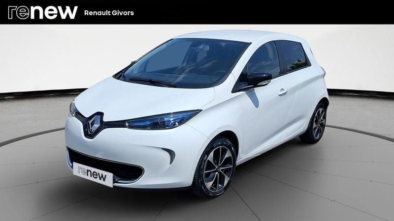 Blanc Utilisé 2018 Renault Zoe Intens Citadine | 8 980 € (Prix assez cher) - Image 1/4