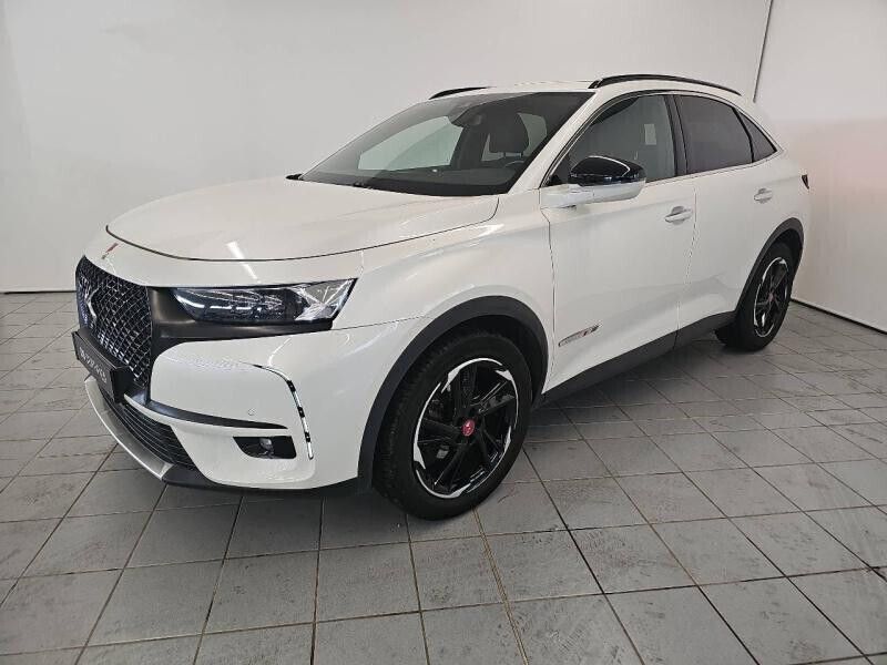Blanc Utilisé 2020 DS Automobiles DS7 Crossback Performance Line Plus SUV | 25 989 € (Prix juste) - Image 1/4