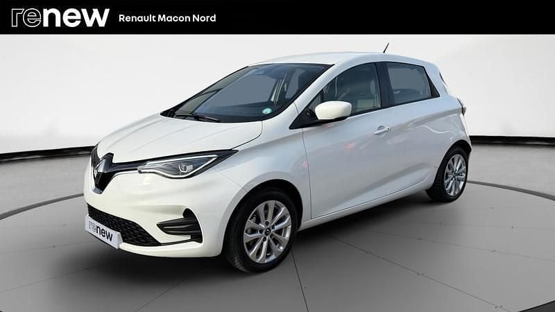 Blanc Occasion 2020 Renault Zoe Zen Citadine | 12 500 € (Prix assez cher) - Image 1/4