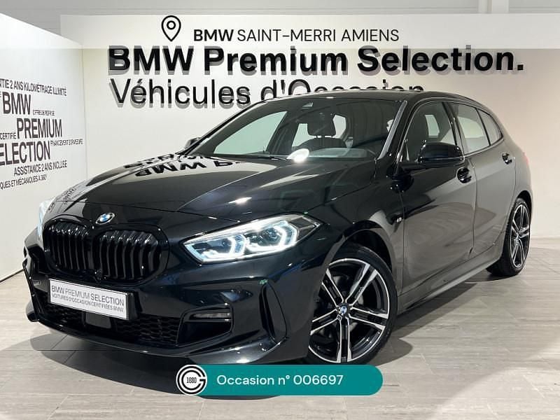 Noir Occasion 2022 BMW 118 M Sport Citadine | 28 990 € (Prix juste) - Image 1/4