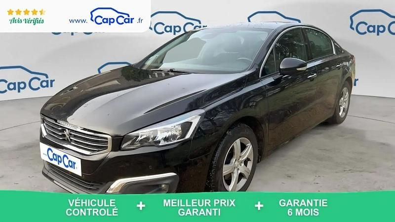 Noir Occasion 2017 Peugeot 508 Active Berline | 8 240 € (Super prix) - Image 1/4