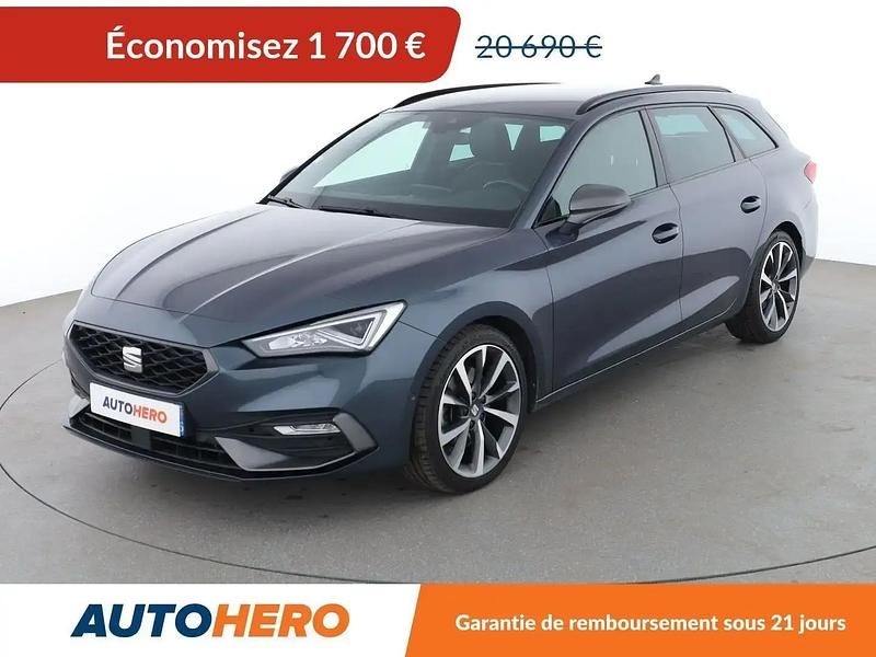 Gris Occasion 2020 Seat Leon ST FR Break | 18 990 € (Prix juste) - Image 1/2
