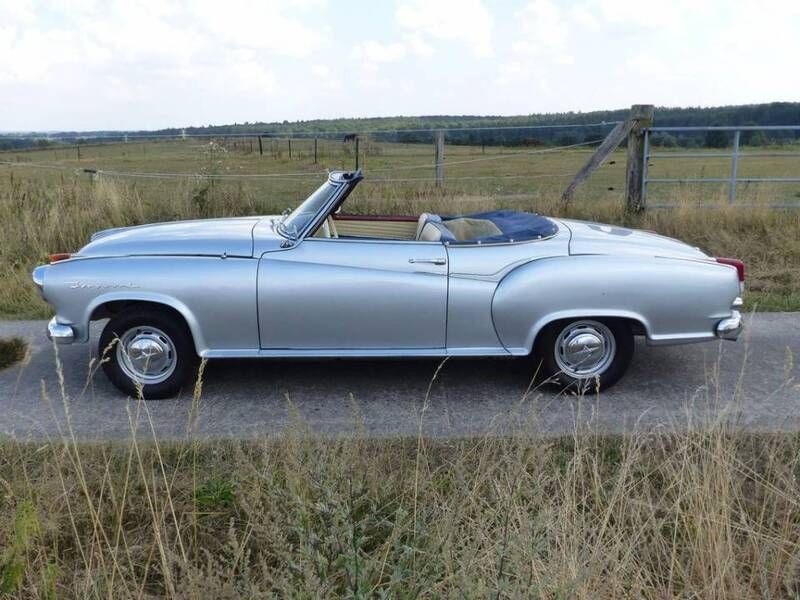 Occasion Borgward Isabella 75 ch (55 kW) 1960 Argent Cabriolet