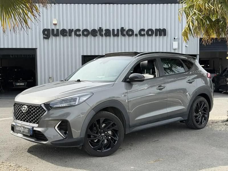 Gris Utilisé 2021 Hyundai Tucson N Line SUV | 22 990 € (Prix juste) - Image 1/4