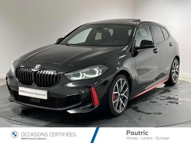 Noir Occasion 2021 BMW 128 Berline | 32 900 € (Prix juste) - Image 1/4