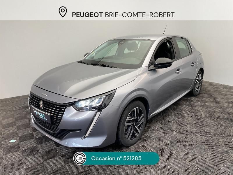 Gris Utilisé 2023 Peugeot 208 Business-Line Citadine | 12 990 € (Bon prix) - Image 1/4