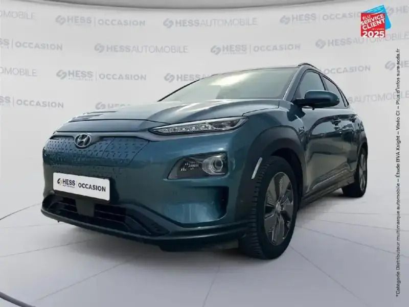 Bleu Utilisé 2019 Hyundai Kona SUV | 17 499 € (Prix juste) - Image 1/4