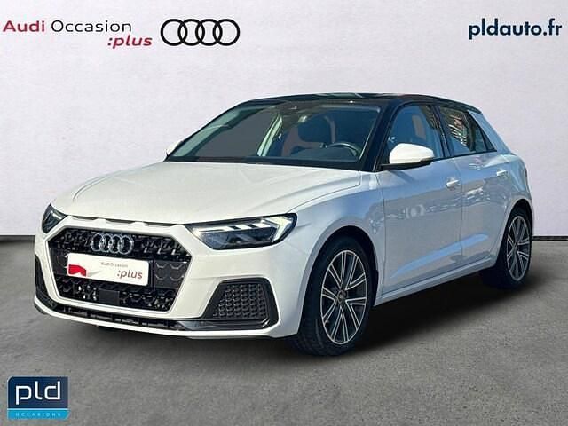 Blanc glacier métallisé Utilisé 2022 Audi A1 Sportback Advanced Plus Citadine | 24 490 € (Prix juste) - Image 1/2
