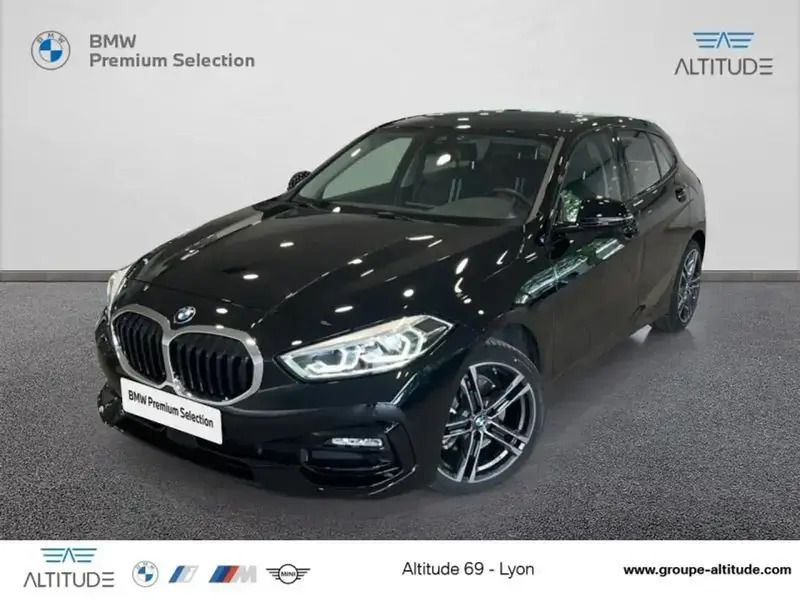 Noir Utilisé 2022 BMW 118 Sport Line Citadine | 24 990 € (Prix juste) - Image 1/4