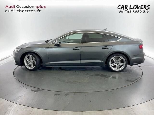 Occasion Audi A5 Sportback S-Line 190 ch (139 kW) 2019 Gris daytona nacré Citadine