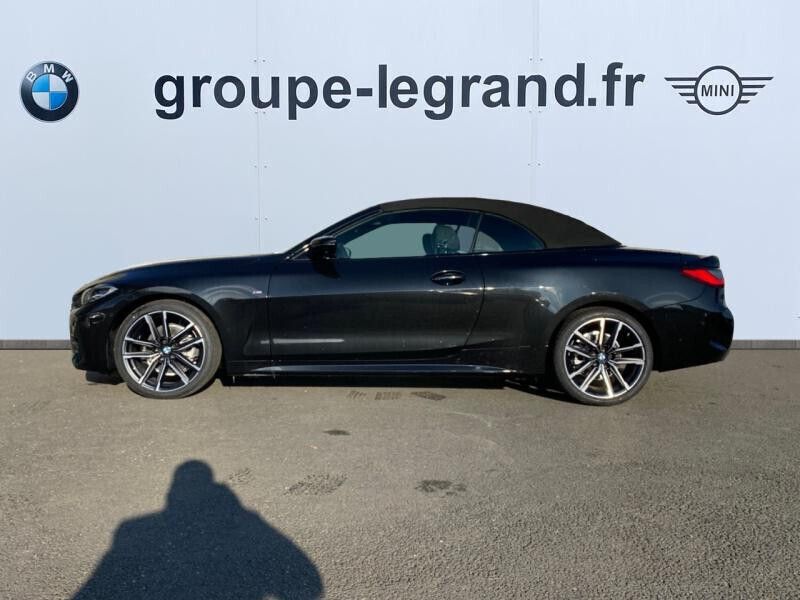 Occasion BMW 420 M Sport 184 ch (135 kW) 2022 Saphirschwarz métallisé Cabriolet