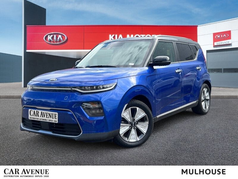 Bleu neptune métal+toit noir abyssinie Utilisé 2019 Kia Soul EV 2 SUV | 15 990 € (Super prix) - Image 1/1