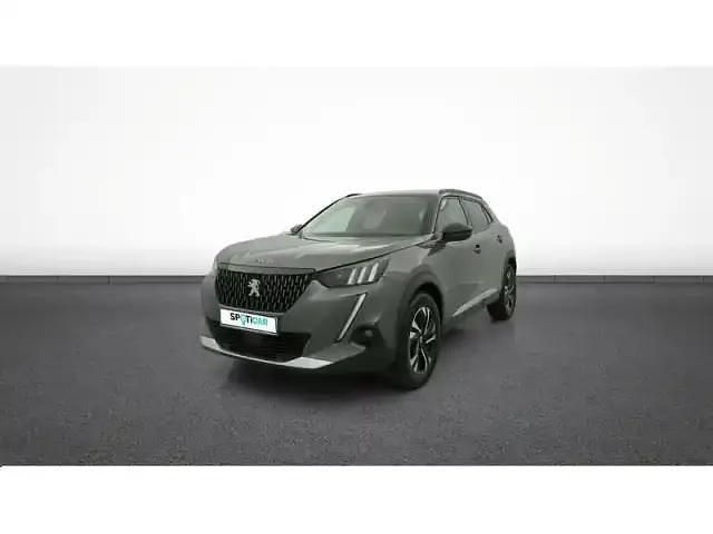 Gris Utilisé 2021 Peugeot 2008 GTi SUV | 17 480 € (Prix juste) - Image 1/4