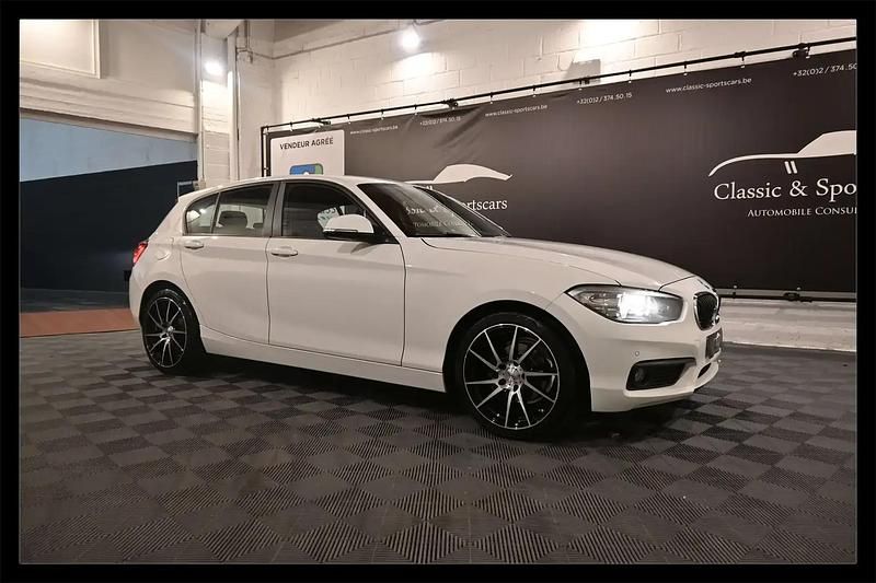Blanc Utilisé 2015 BMW 116 Sport Line Citadine | 8 450 € (Prix assez cher) - Image 1/4