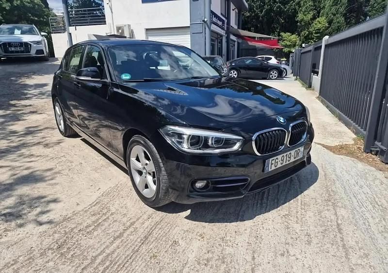 Noir Occasion 2018 BMW 118 Sport Line Citadine | 14 900 € (Super prix) - Image 1/4