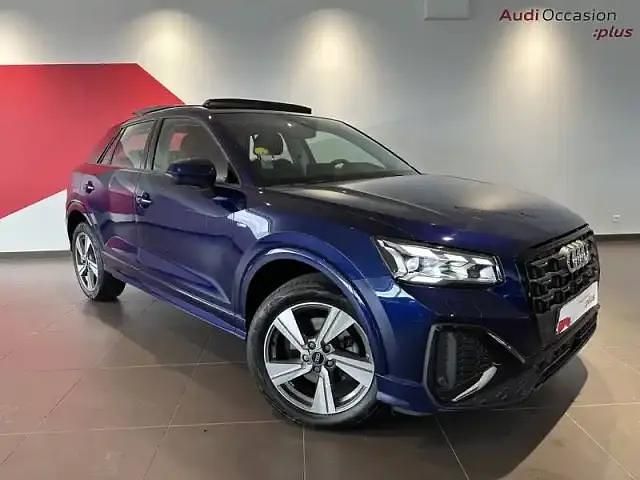 Bleue Occasion 2023 Audi Q2 Advanced SUV | 37 770 € (Prix cher) - Image 1/4