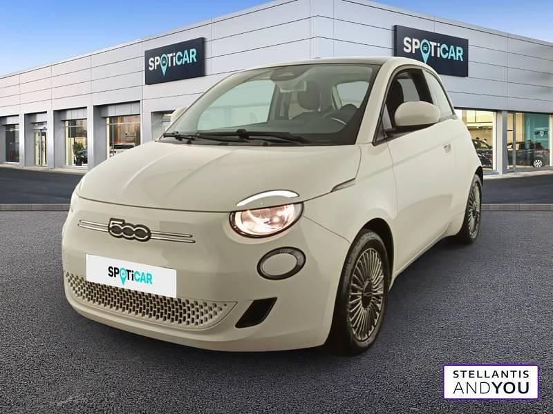 Blanc Utilisé 2023 Fiat 500e Berline | 13 490 € (Prix juste) - Image 1/4