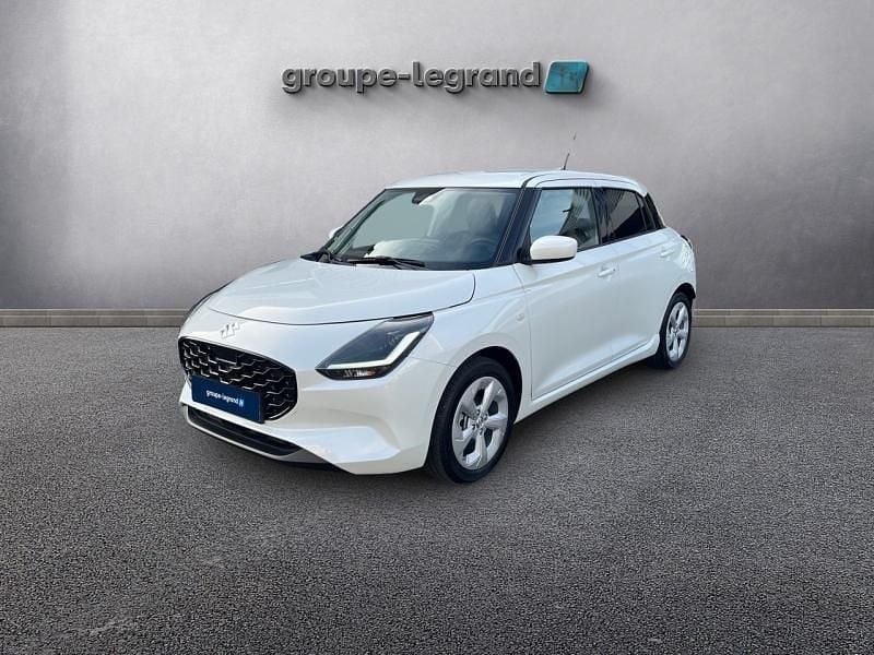 Blanc Utilisé 2025 Suzuki Swift Citadine | 18 290 € (Prix juste) - Image 1/4