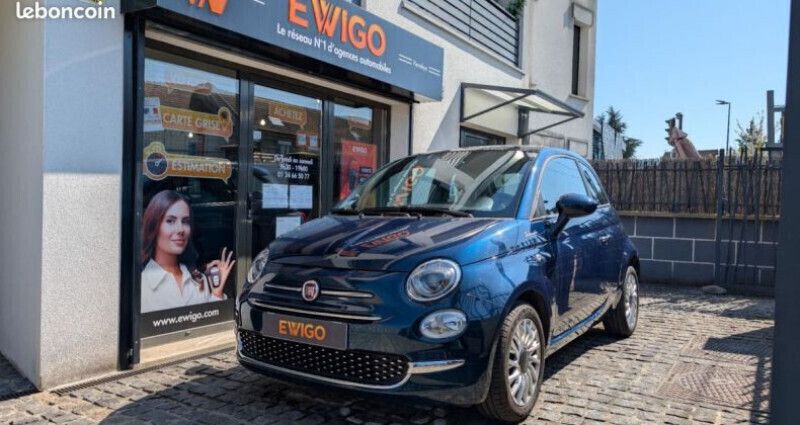 Bleu Utilisé 2021 Fiat 500 Dolcevita Citadine | 9 990 € (Bon prix) - Image 1/4