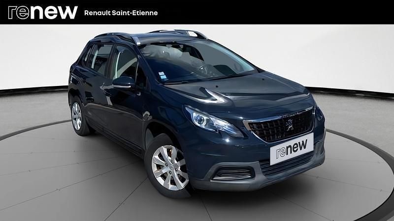 Gris Utilisé 2017 Peugeot 2008 Access SUV | 7 990 € (Bon prix) - Image 1/4