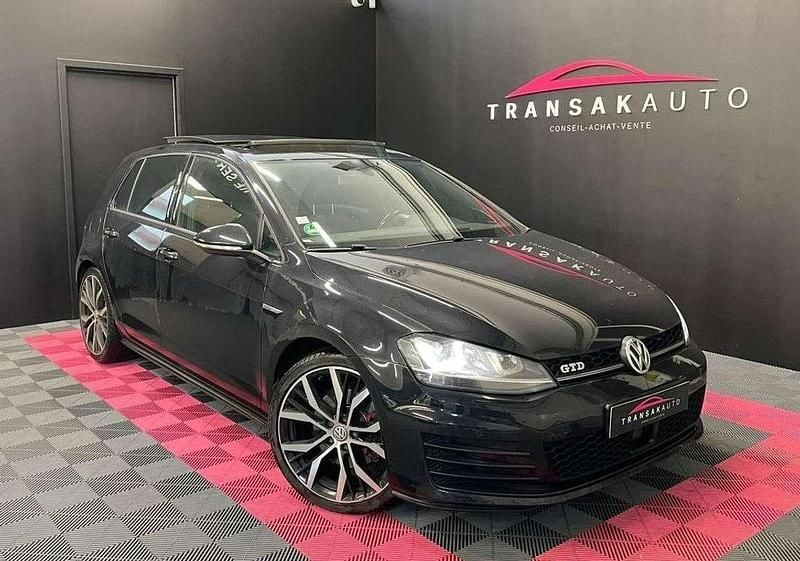 Occasion VW Golf VII GTD 185 ch (136 kW) 2015 Noir Berline