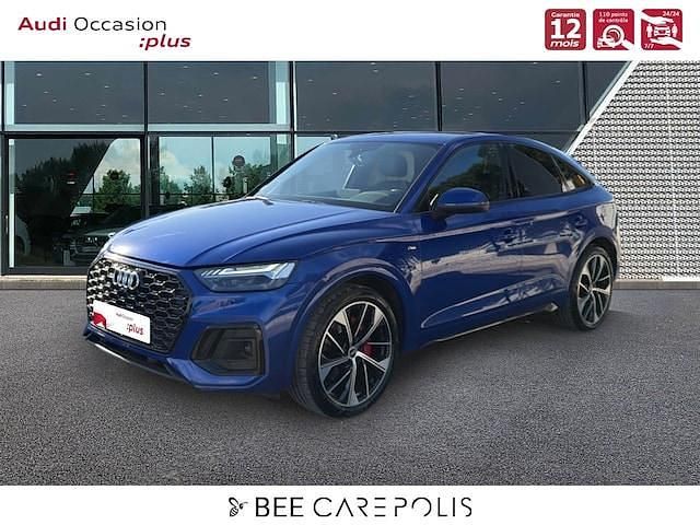 Occasion Audi Q5 Sportback S-Line 265 ch (194 kW) 2021 Bleu ultra métallisé SUV