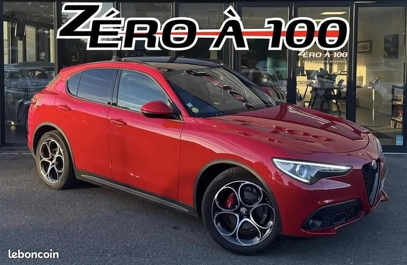 Occasion Alfa Romeo Stelvio Sprint 160 ch (117 kW) 2022 Rouge SUV