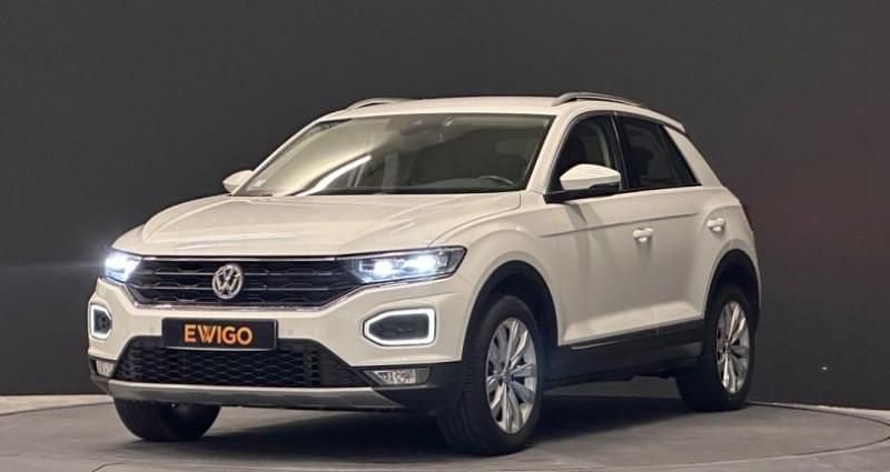 Blanc Occasion 2019 VW T-Roc SUV | 18 490 € (Prix juste) - Image 1/4