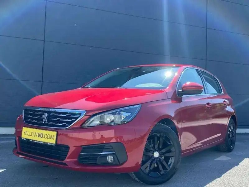 Rouge Utilisé 2020 Peugeot 308 Allure Berline | 12 990 € (Super prix) - Image 1/4
