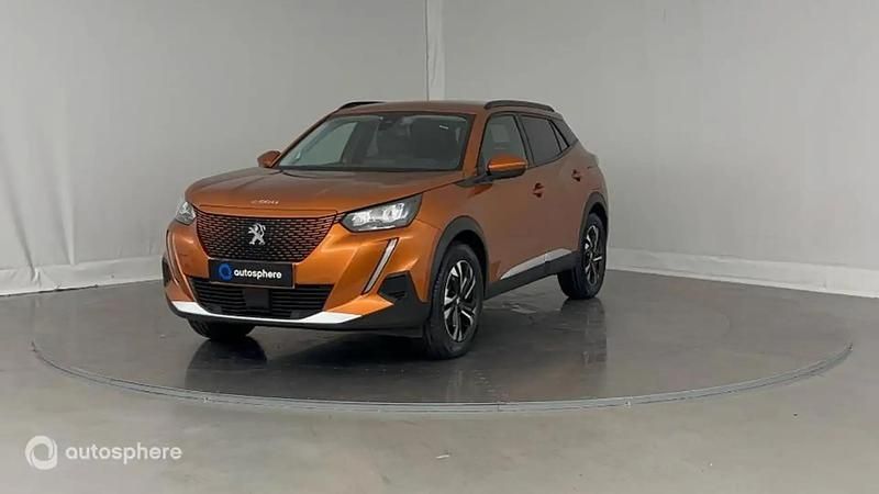 Orange Utilisé 2021 Peugeot e-2008 Allure SUV | 15 799 € (Prix juste) - Image 1/4