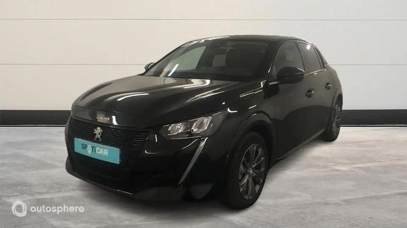 Noir Utilisé 2022 Peugeot e-208 Style Citadine | 17 499 € (Prix juste) - Image 1/4