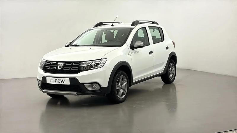 Blanc Utilisé 2020 Dacia Sandero Stepway Citadine | 13 190 € (Prix juste) - Image 1/4