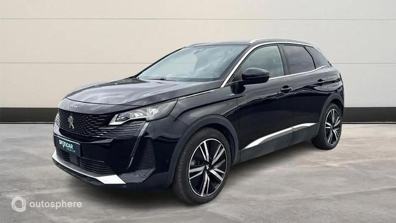 Noir Utilisé 2021 Peugeot 3008 GT SUV | 25 899 € (Prix cher) - Image 1/4