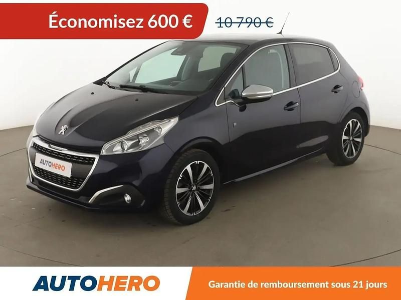Bleu Utilisé 2019 Peugeot 208 Citadine | 10 190 € (Super prix) - Image 1/2
