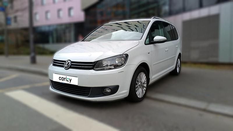 Blanc Occasion 2017 VW Touran Monospace | 9 390 € (Super prix) - Image 1/4