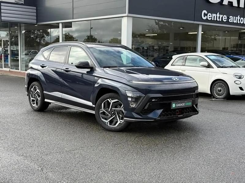 Noir Nouvelle 2025 Hyundai Kona N Line SUV | 29 790 € (Prix juste) - Image 1/4