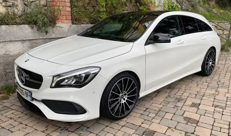 Blanc Utilisé 2017 Mercedes CLA220 Shooting Brake Break | 21 990 € (Prix juste) - Image 1/4