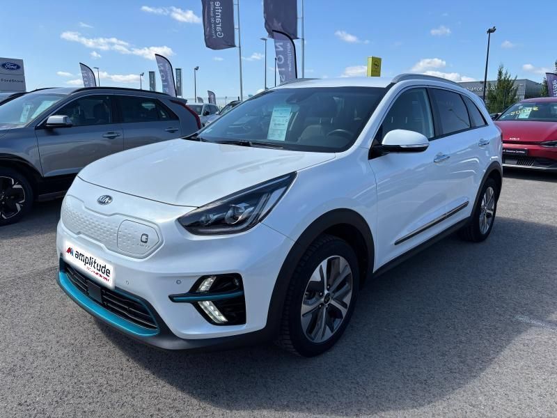 Blanc celeste Utilisé 2020 Kia e-Niro SUV | 17 499 € (Prix juste) - Image 1/4